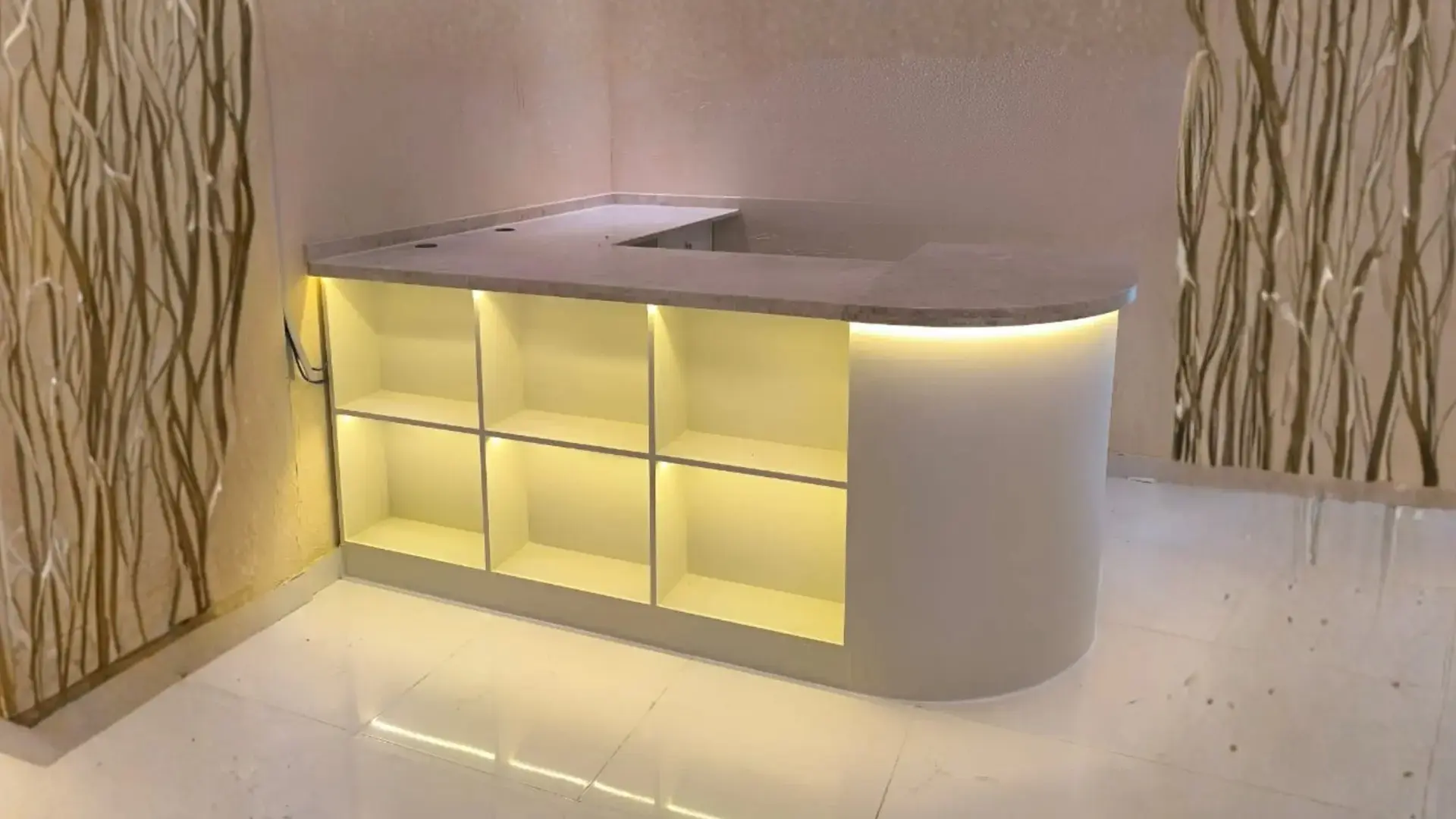 Bespoke solid wood dining and coffee table crafted by Muzeirea Carpentry UAE